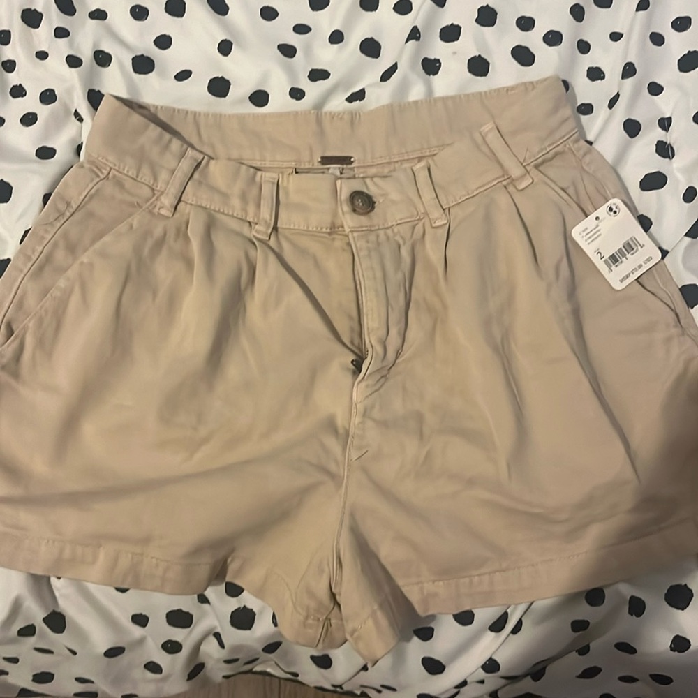 NWT free people pleated short shorts